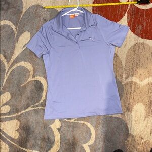 Puma Women's Lavender Button Down Shirt